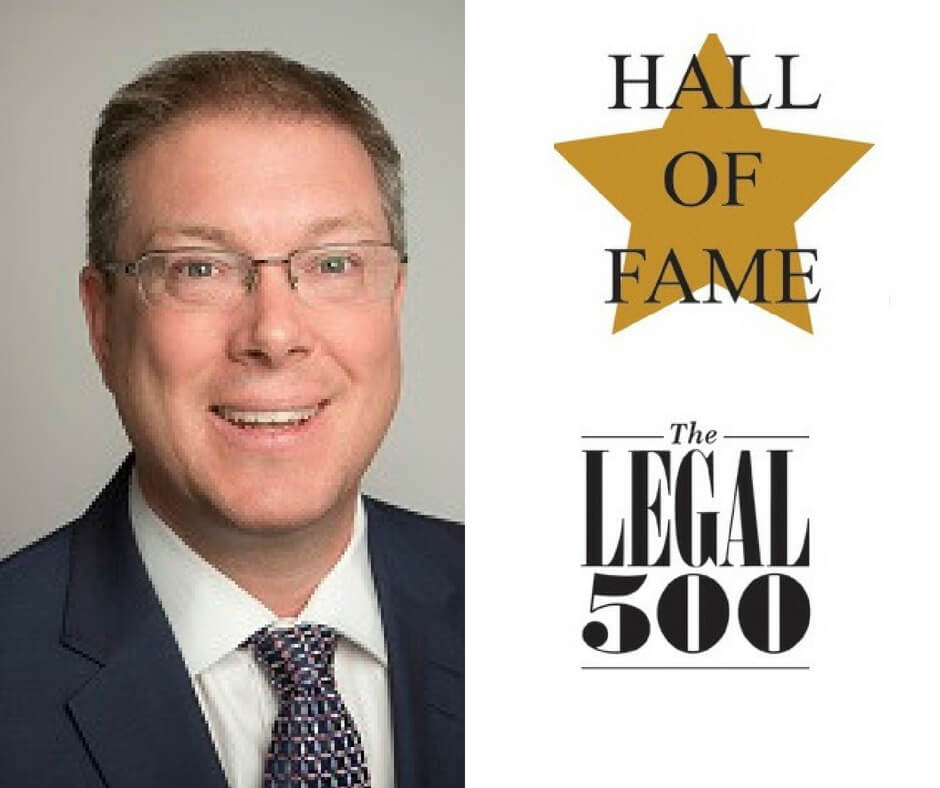 Adam Dowdney Legal 500 Hall of Fame 2018