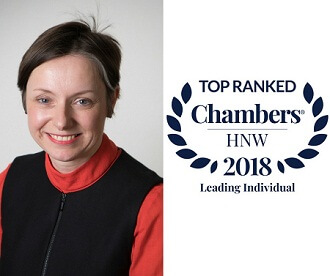 Jacqueline Almond High Net Worth Ranking in Chambers 2018 